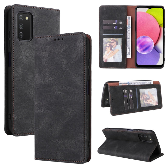 Estuche de cuero para teléfono con cierre de succión simple, For Samsung Galaxy A03s, For Samsung Galaxy A13 4G, For Xiaomi Redmi Note 11 4G International, For Xiaomi Redmi Note 11 Pro, For Samsung Galaxy A23, For Samsung Galaxy A73 5G                 ...