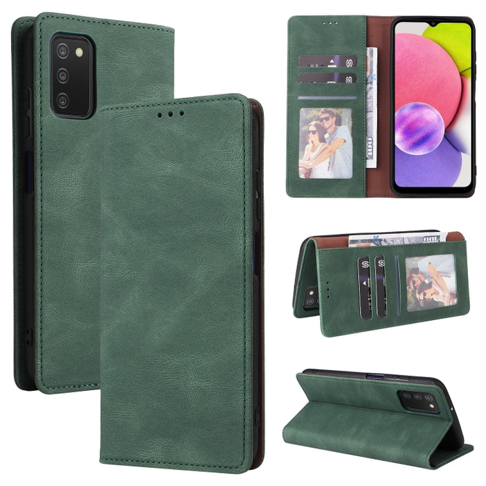 Estuche de cuero para teléfono con cierre de succión simple, For Samsung Galaxy A03s, For Samsung Galaxy A13 4G, For Xiaomi Redmi Note 11 4G International, For Xiaomi Redmi Note 11 Pro, For Samsung Galaxy A23, For Samsung Galaxy A73 5G                 ...