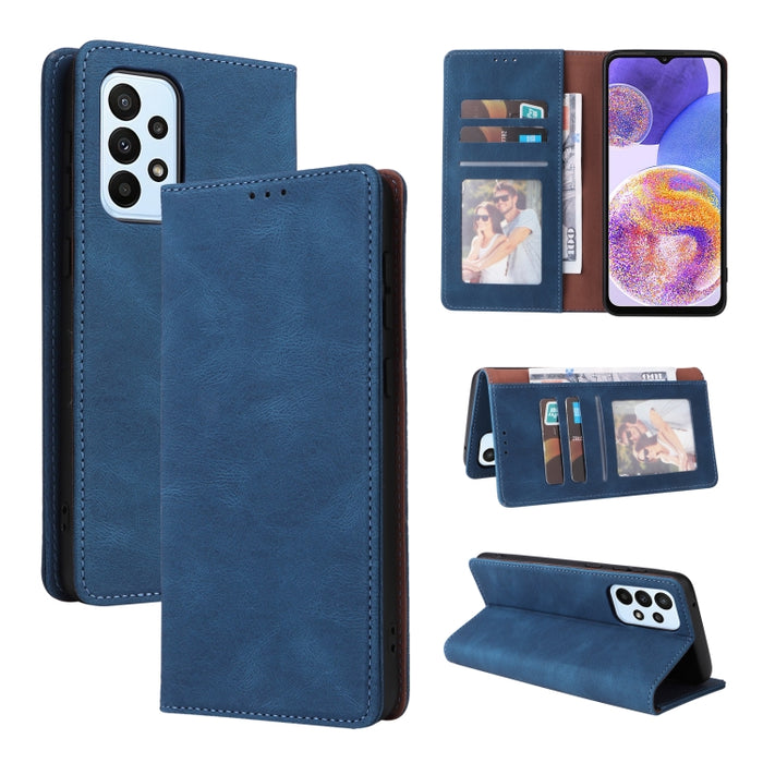 Estuche de cuero para teléfono con cierre de succión simple, For Samsung Galaxy A03s, For Samsung Galaxy A13 4G, For Xiaomi Redmi Note 11 4G International, For Xiaomi Redmi Note 11 Pro, For Samsung Galaxy A23, For Samsung Galaxy A73 5G                 ...