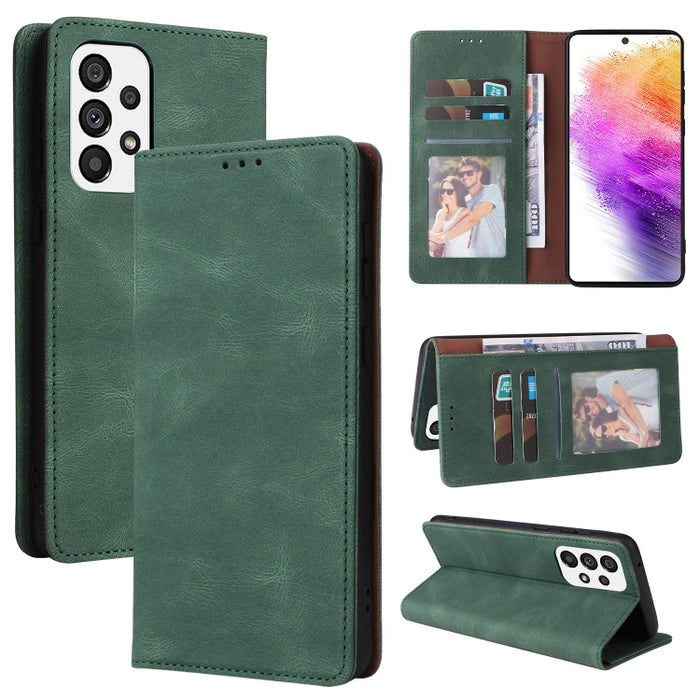 Estuche de cuero para teléfono con cierre de succión simple, For Samsung Galaxy A03s, For Samsung Galaxy A13 4G, For Xiaomi Redmi Note 11 4G International, For Xiaomi Redmi Note 11 Pro, For Samsung Galaxy A23, For Samsung Galaxy A73 5G                 ...
