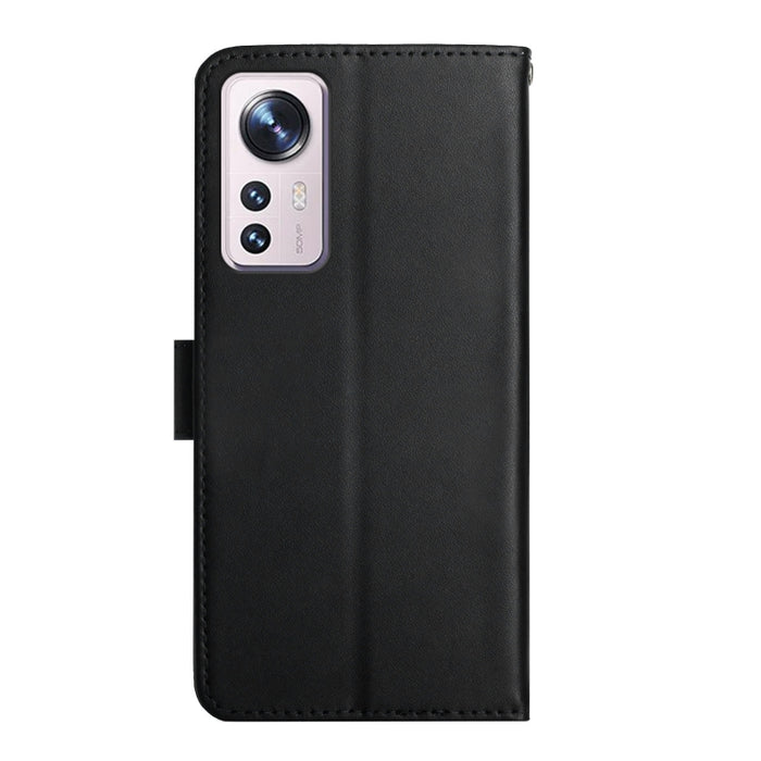 Estuche para teléfono con tapa horizontal a prueba de huellas dactilares de cuero genuino, For OnePlus Nord 2T 5G, For Xiaomi 12 Lite