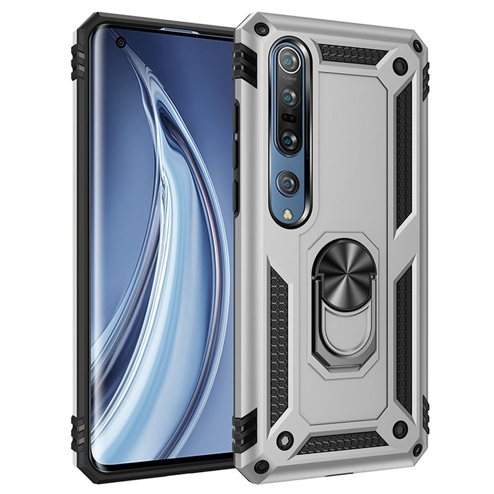 Funda protectora de TPU + PC a prueba de golpes con soporte giratorio de 360 grados, For Huawei P40, For Xiaomi Mi 10 Pro