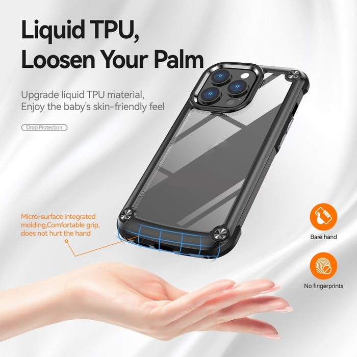 Caja del teléfono de protección de lente de TPU + PC, For iPhone 14, For iPhone 14 Pro, For iPhone 14 Plus, For iPhone 14 Pro Max