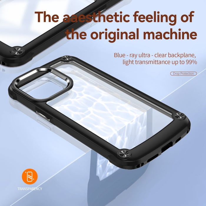 Caja del teléfono de protección de lente de TPU + PC, For iPhone 14, For iPhone 14 Pro, For iPhone 14 Plus, For iPhone 14 Pro Max
