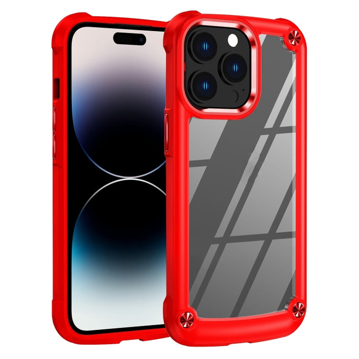 Caja del teléfono de protección de lente de TPU + PC, For iPhone 14, For iPhone 14 Pro, For iPhone 14 Plus, For iPhone 14 Pro Max