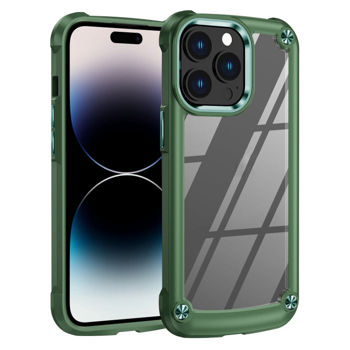 Caja del teléfono de protección de lente de TPU + PC, For iPhone 14, For iPhone 14 Pro, For iPhone 14 Plus, For iPhone 14 Pro Max