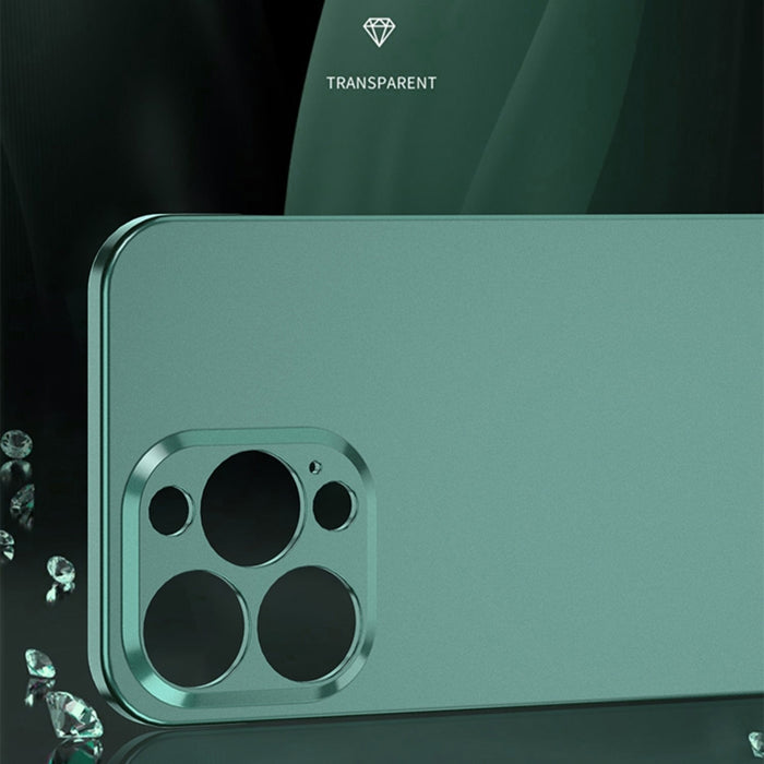 Estuche para teléfono sin marco esmerilado de galvanoplastia