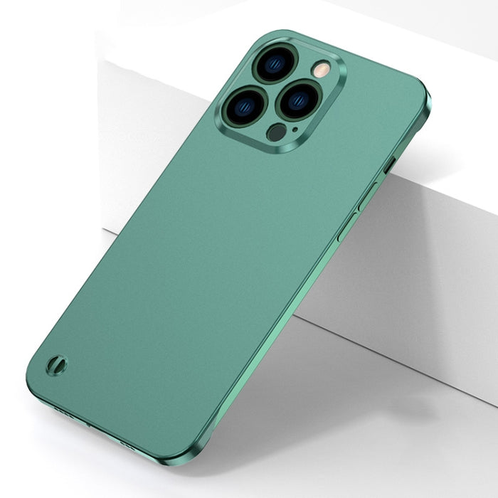 Estuche para teléfono sin marco esmerilado de galvanoplastia