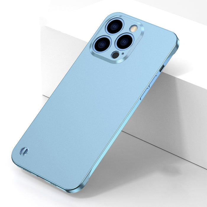 Estuche para teléfono sin marco esmerilado de galvanoplastia