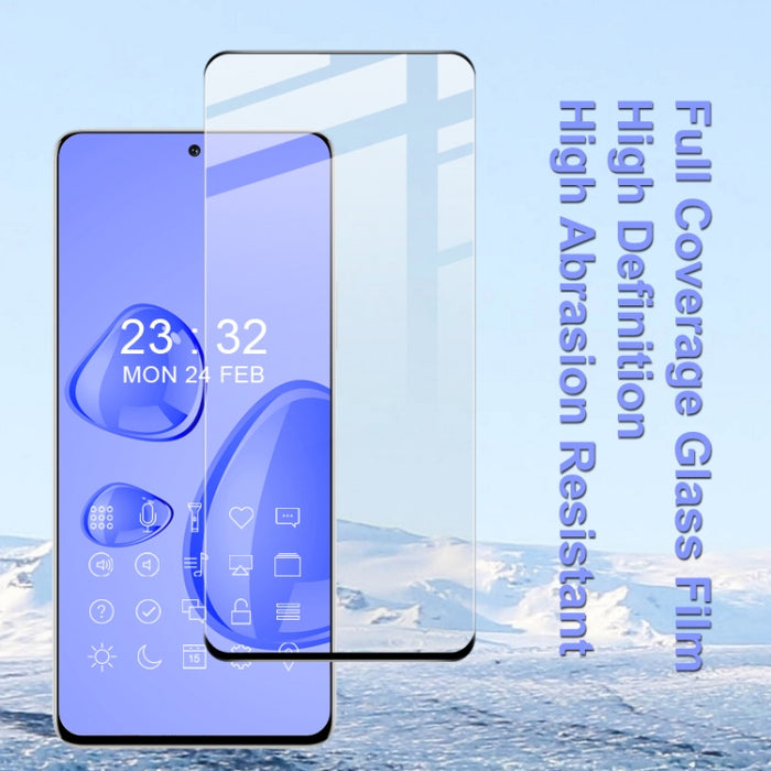 imak 9H Dureza de la superficie Película de vidrio templado de pantalla completa Serie Pro+, For Honor X30 5G, For OPPO A96 4G Global, For OPPO A96 5G, For OPPO K9x                                                                                        ...