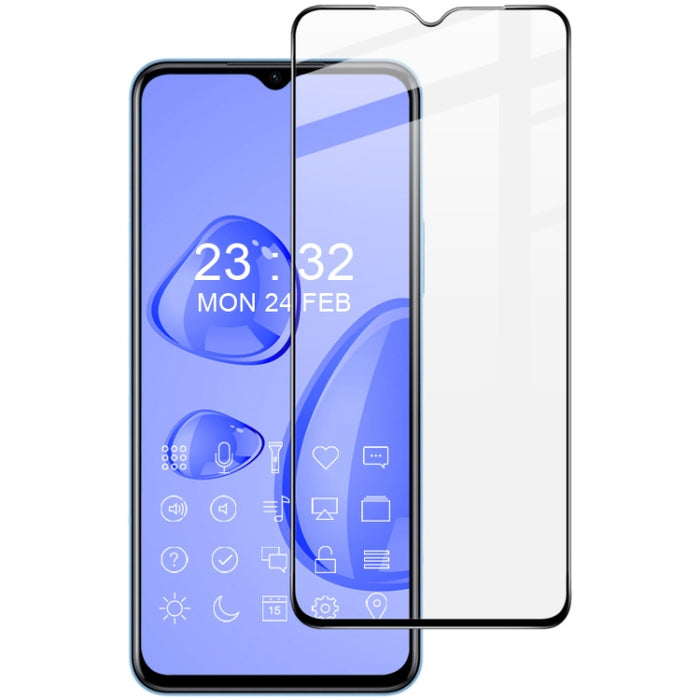 imak 9H Dureza de la superficie Película de vidrio templado de pantalla completa Serie Pro+, For Honor X30 5G, For OPPO A96 4G Global, For OPPO A96 5G, For OPPO K9x                                                                                        ...