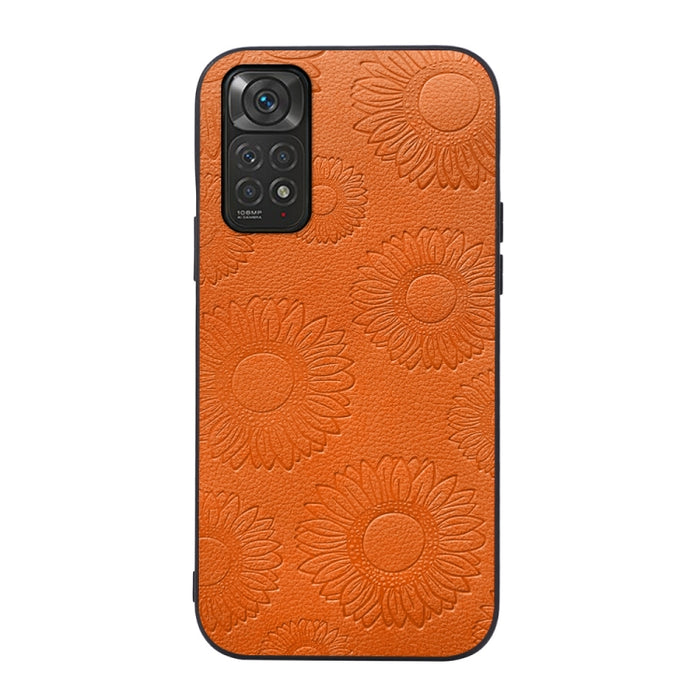 Estuche para teléfono a prueba de golpes PU con patrón de girasol, For Xiaomi 12 Pro, For Xiaomi 12 / 12X, For Xiaomi Redmi Note 11 Pro, For Xiaomi Redmi Note 11 / Note 11S 4G