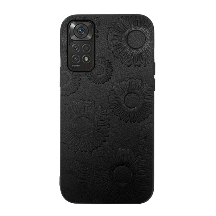Estuche para teléfono a prueba de golpes PU con patrón de girasol, For Xiaomi 12 Pro, For Xiaomi 12 / 12X, For Xiaomi Redmi Note 11 Pro, For Xiaomi Redmi Note 11 / Note 11S 4G
