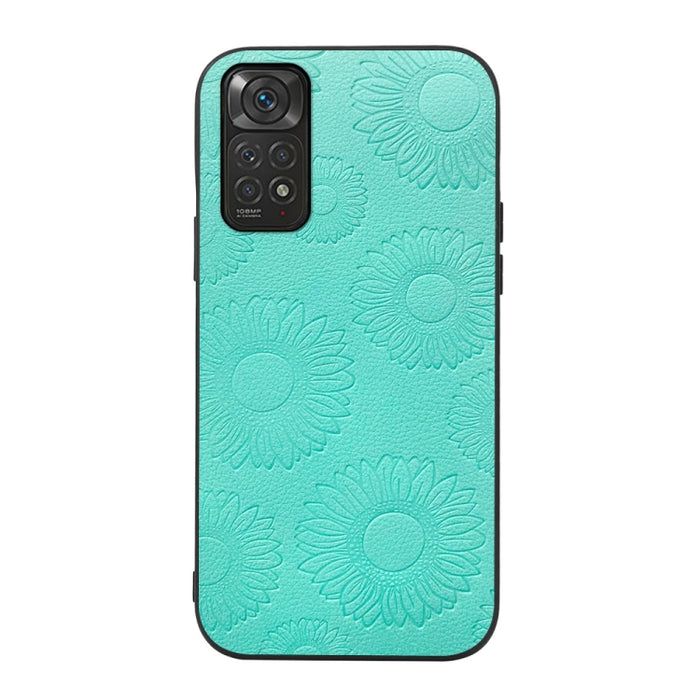 Estuche para teléfono a prueba de golpes PU con patrón de girasol, For Xiaomi 12 Pro, For Xiaomi 12 / 12X, For Xiaomi Redmi Note 11 Pro, For Xiaomi Redmi Note 11 / Note 11S 4G