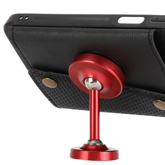 Estuche magnético para teléfono con ranuras para tarjetas con doble hebilla, For Infinix Hot 9 / Note 7 Lite, For Xiaomi Redmi Note 11 Pro, For Xiaomi Redmi Note 11 /Note 11S 4G