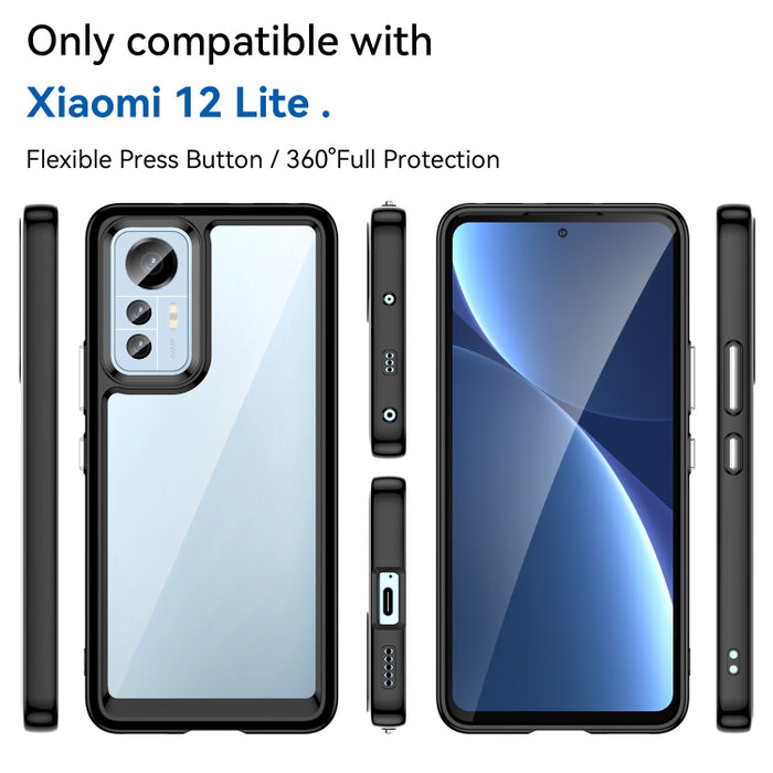 Estuche protector de teléfono suave TPU a prueba de golpes Thunderbolt, For Xiaomi Poco C31, For Xiaomi 12 Lite