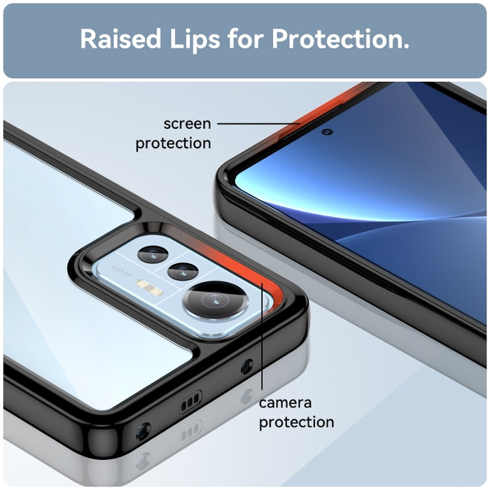 Estuche protector de teléfono suave TPU a prueba de golpes Thunderbolt, For Xiaomi Poco C31, For Xiaomi 12 Lite