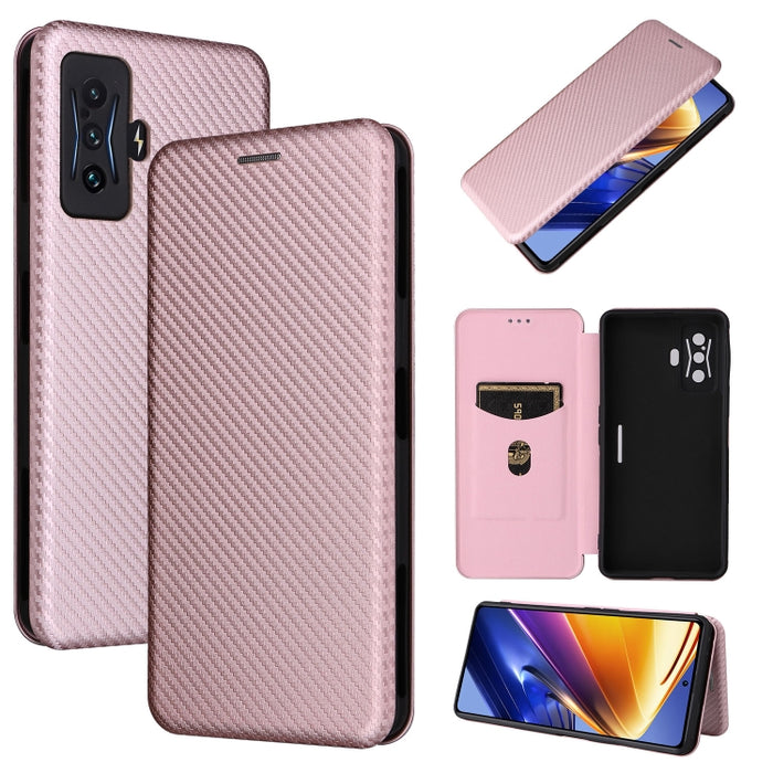 Caja de teléfono de cuero con tapa horizontal magnética con textura de fibra de carbono, For Motorola Moto E32 4G, For Motorola Moto G52/G82, For Xiaomi Redmi Note 11 Pro, For Xiaomi 12 Lite, For Xiaomi Poco F4 GT/Redmi K50 Gaming