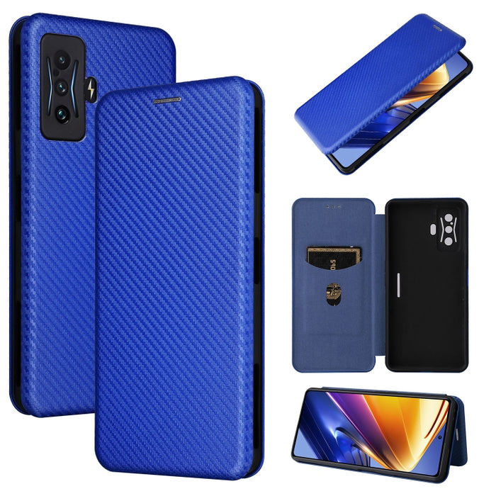 Caja de teléfono de cuero con tapa horizontal magnética con textura de fibra de carbono, For Motorola Moto E32 4G, For Motorola Moto G52/G82, For Xiaomi Redmi Note 11 Pro, For Xiaomi 12 Lite, For Xiaomi Poco F4 GT/Redmi K50 Gaming