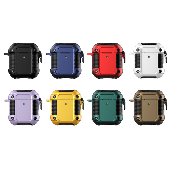 Funda protectora para auriculares inalámbricos Tank TPU + PC