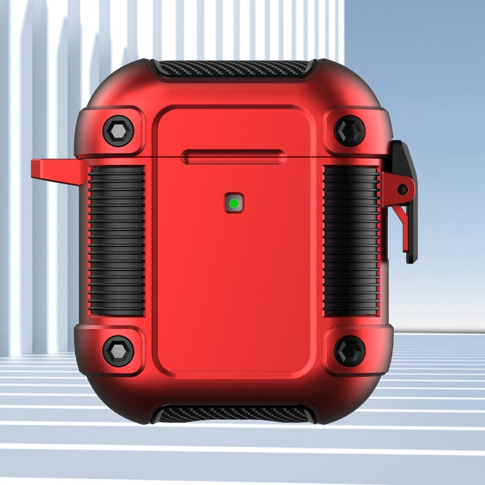Funda protectora para auriculares inalámbricos Tank TPU + PC
