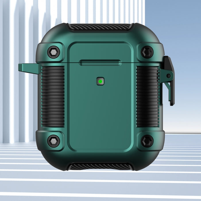 Funda protectora para auriculares inalámbricos Tank TPU + PC