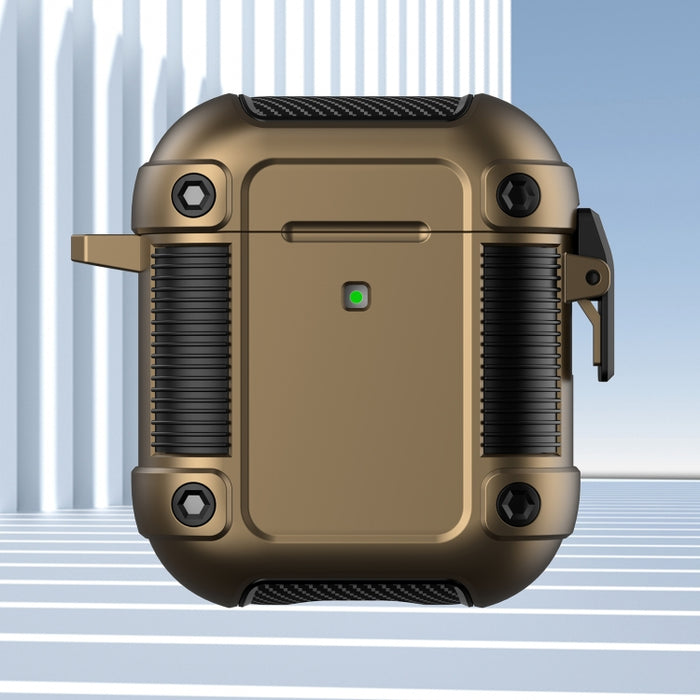 Funda protectora para auriculares inalámbricos Tank TPU + PC