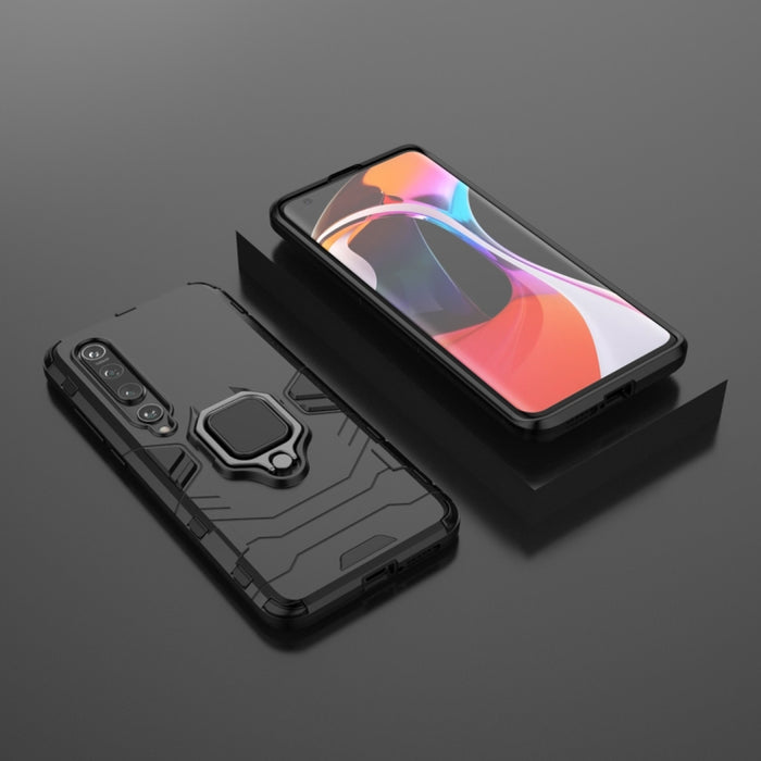 Funda protectora a prueba de golpes de PC + TPU con soporte de anillo magnético, For Xiaomi Mi 10, For Xiaomi Mi 10 Pro
