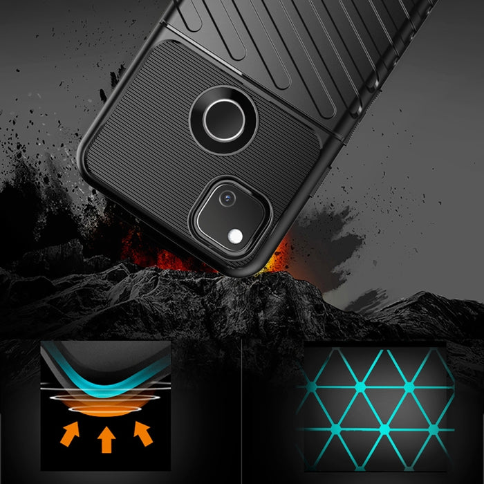 Estuche blando de TPU a prueba de golpes Thunderbolt, For Xiaomi Mi 10, For Xiaomi Mi 10 Pro, For Google Pixel 4a, For Nokia 2.3, For Galaxy A11