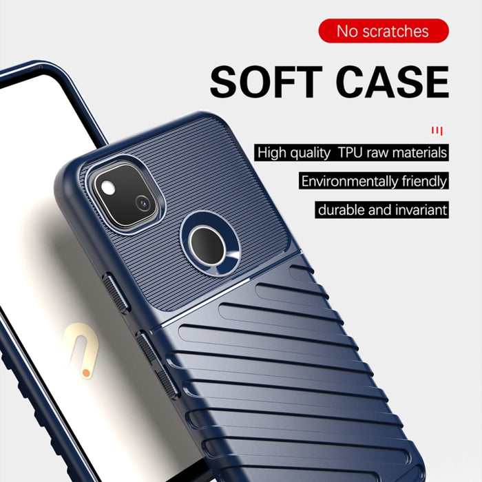 Estuche blando de TPU a prueba de golpes Thunderbolt, For Xiaomi Mi 10, For Xiaomi Mi 10 Pro, For Google Pixel 4a, For Nokia 2.3, For Galaxy A11