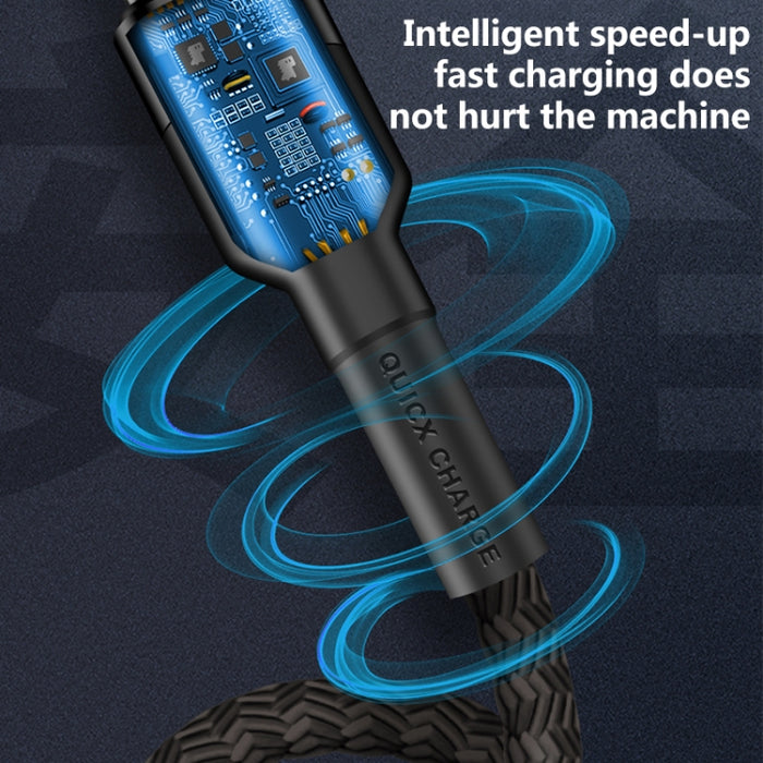 Cable de carga USB 5A Beauty Tattoo, longitud del cable: 1 m