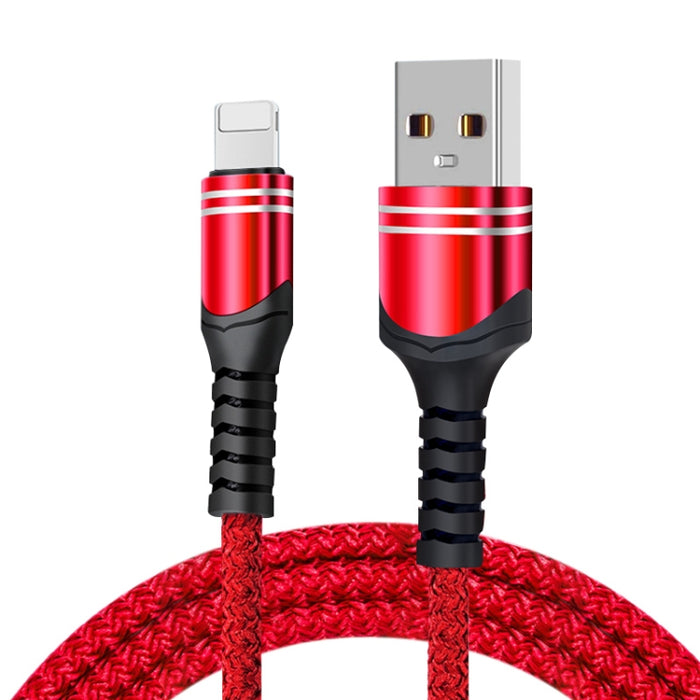 Cable de carga USB de estilo tejido 6A, longitud del cable: 1 m