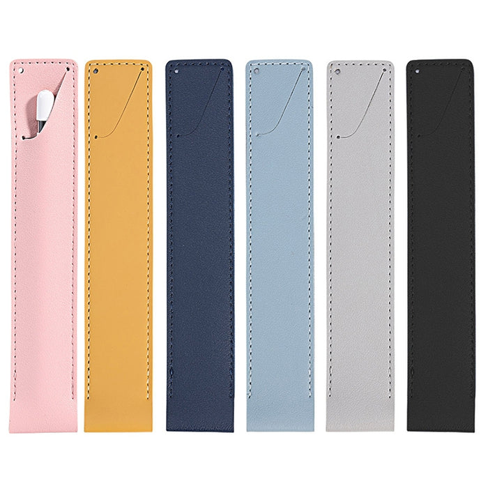 Funda protectora de cuero PU a prueba de golpes para Apple Pencil 1 / 2