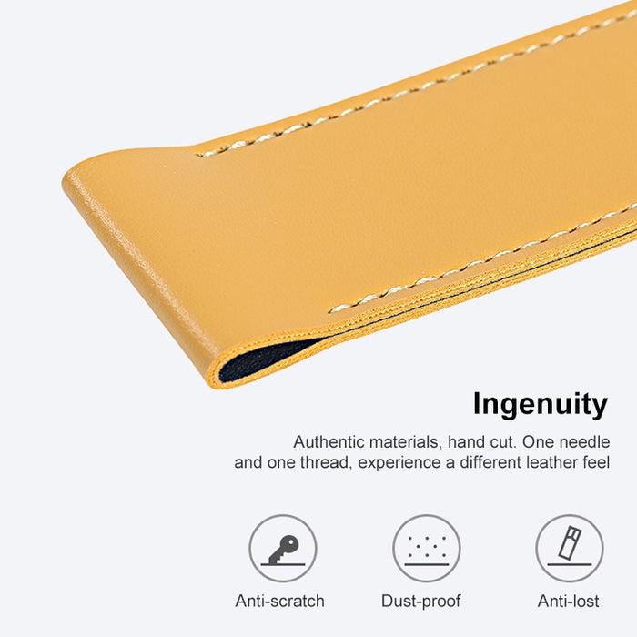 Funda protectora de cuero PU a prueba de golpes para Apple Pencil 1 / 2