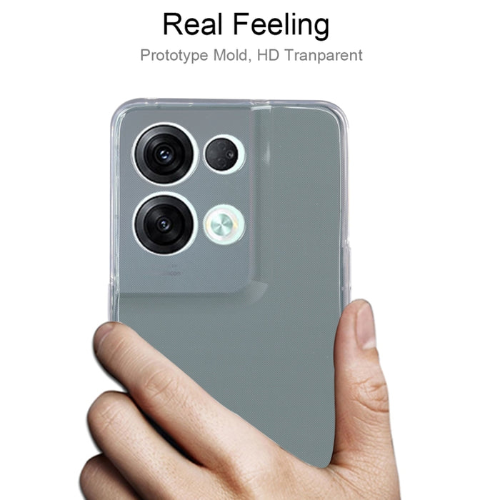 Caja de teléfono de TPU transparente ultrafina de 0,75 mm, For OPPO Reno8 Pro+, For OPPO Reno8 Pro, For OPPO Reno8, For Xiaomi Redmi Note 11T Pro, For OnePlus Nord 2T, For ZTE Axon 40 Ultra