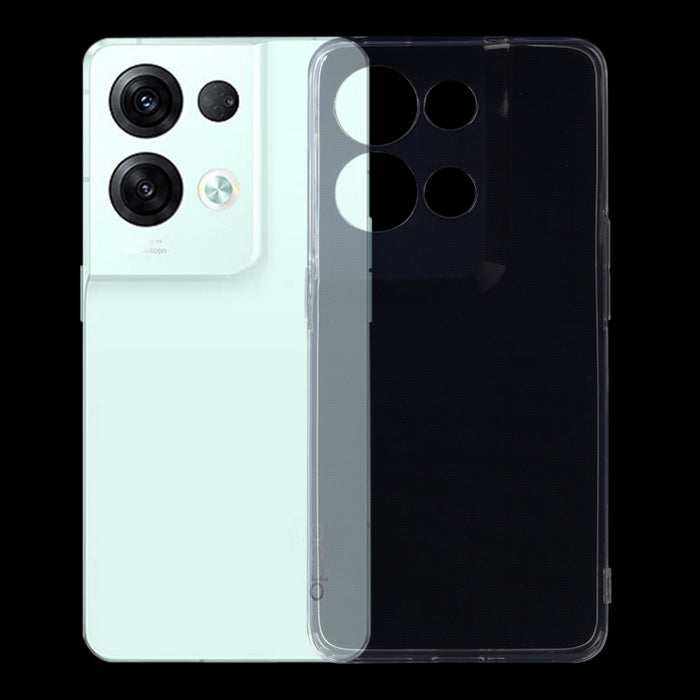 Caja de teléfono de TPU transparente ultrafina de 0,75 mm, For OPPO Reno8 Pro+, For OPPO Reno8 Pro, For OPPO Reno8, For Xiaomi Redmi Note 11T Pro, For OnePlus Nord 2T, For ZTE Axon 40 Ultra