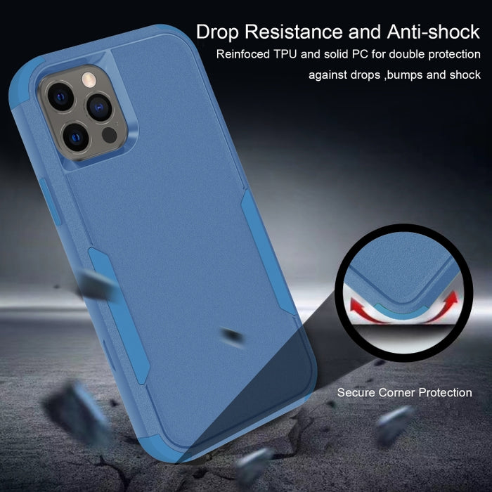 Funda para teléfono TPU + PC a prueba de golpes para viajeros