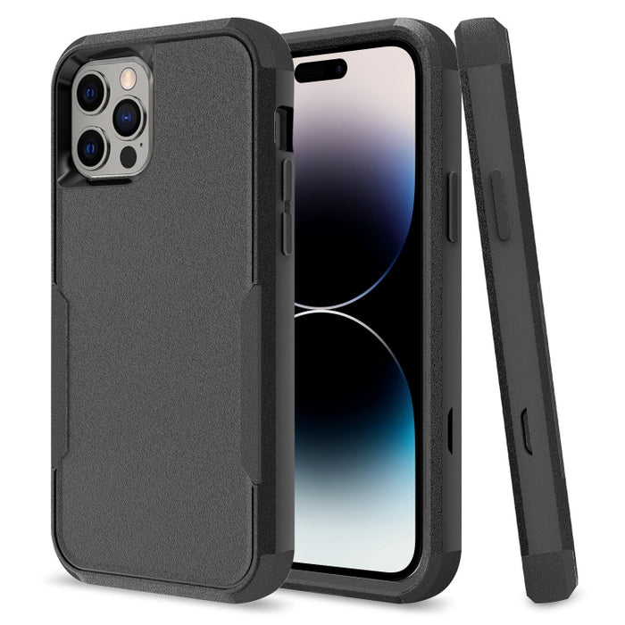 Funda para teléfono TPU + PC a prueba de golpes para viajeros