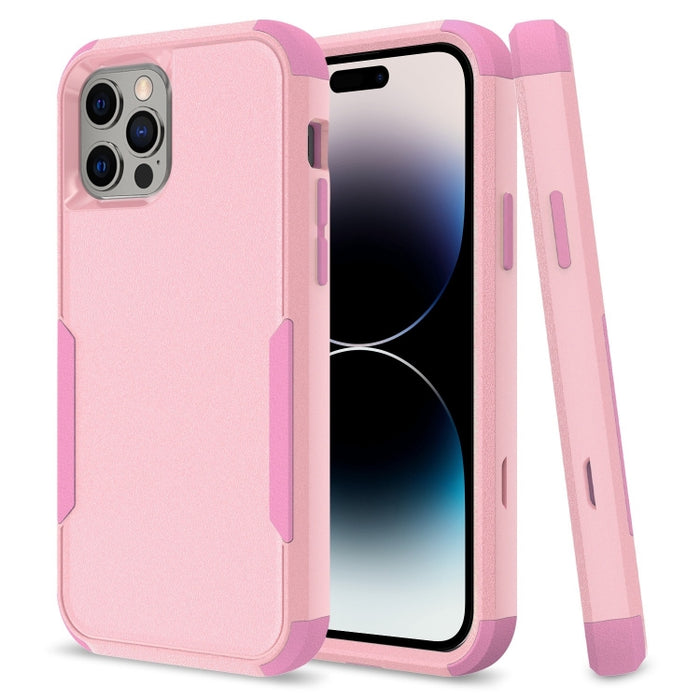 Funda para teléfono TPU + PC a prueba de golpes para viajeros