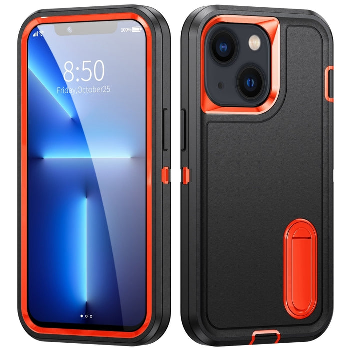Estuche para teléfono con soporte resistente 3 en 1