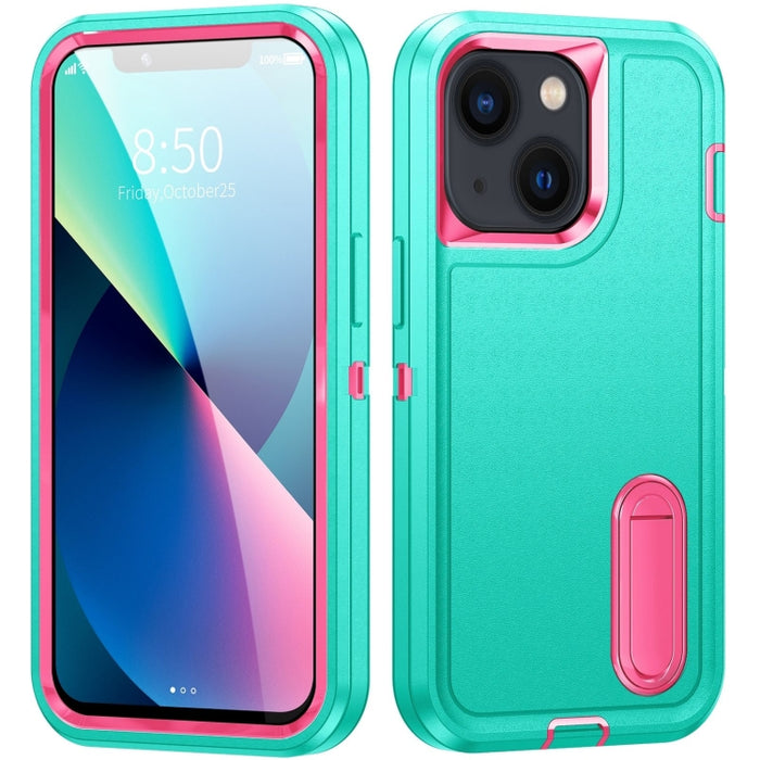 Estuche para teléfono con soporte resistente 3 en 1