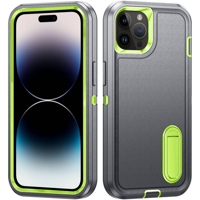 Estuche para teléfono con soporte resistente 3 en 1