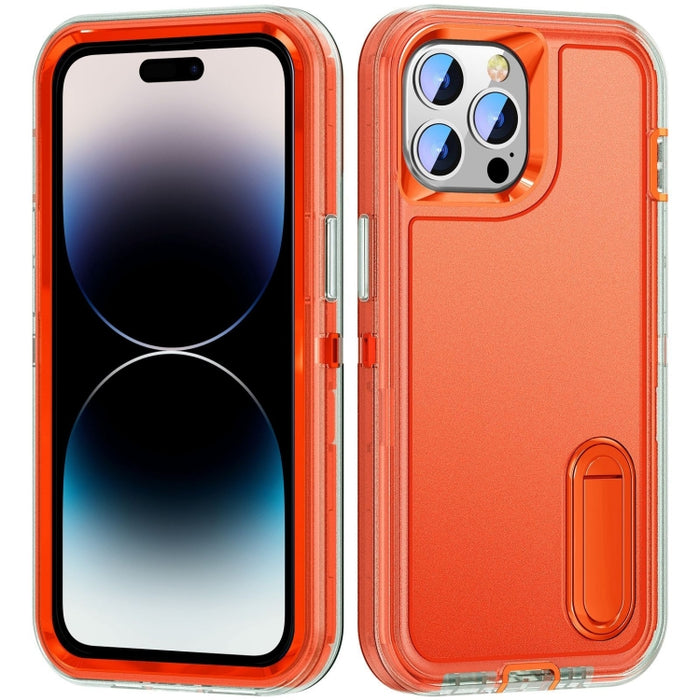 Estuche para teléfono con soporte resistente 3 en 1