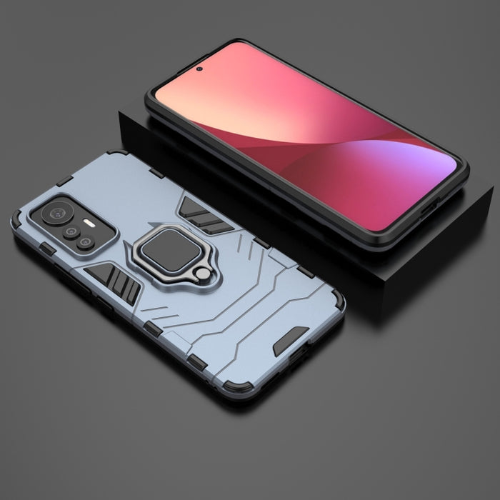 Caja de teléfono PC + TPU a prueba de golpes con soporte de anillo magnético, For Xiaomi 12 Lite, For Honor 70 5G, For Honor 70 Pro 5G