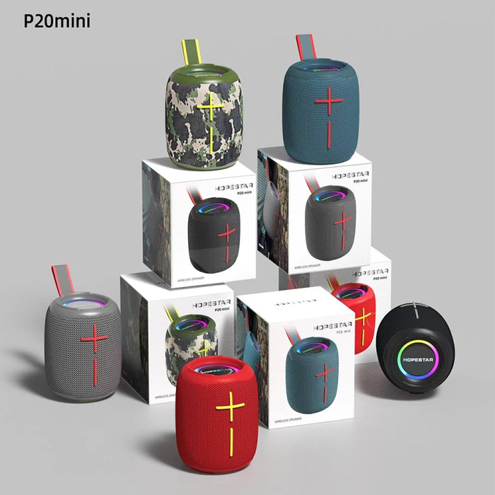 HOPESTAR P20 mini Altavoz Bluetooth inalámbrico a prueba de agua