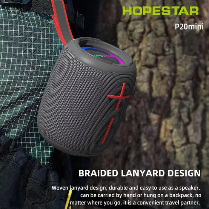 HOPESTAR P20 mini Altavoz Bluetooth inalámbrico a prueba de agua