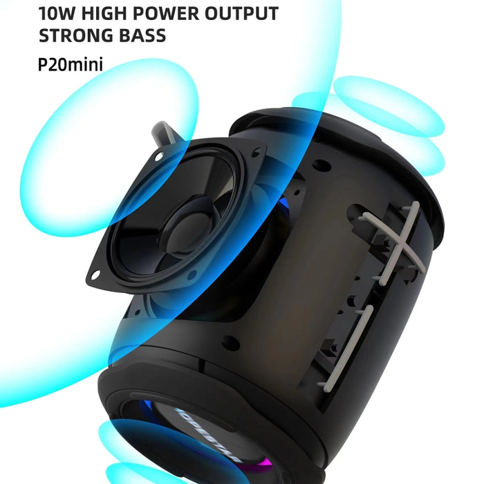 HOPESTAR P20 mini Altavoz Bluetooth inalámbrico a prueba de agua