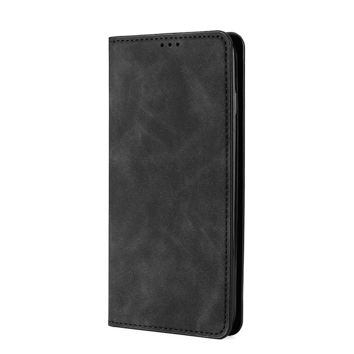 Estuche para teléfono de cuero con tapa magnética Skin Feel, For Xiaomi Poco M4 Pro, For Xiaomi Poco X4 Pro 5G, For Xiaomi Redmi K50 / K50 Pro, For Xiaomi Redmi K50 Gaming, For Xiaomi Redmi Note 11 Global / Note 11S                                     ...