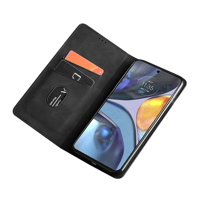 Estuche para teléfono de cuero con tapa magnética Skin Feel, For Xiaomi Poco M4 Pro, For Xiaomi Poco X4 Pro 5G, For Xiaomi Redmi K50 / K50 Pro, For Xiaomi Redmi K50 Gaming, For Xiaomi Redmi Note 11 Global / Note 11S                                     ...
