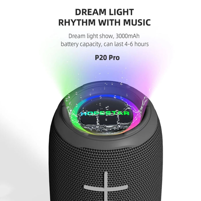 Altavoz Bluetooth inalámbrico impermeable HOPESTAR P20 Pro